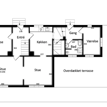 Renovated In Rural Idyll Close To The Feriegård *